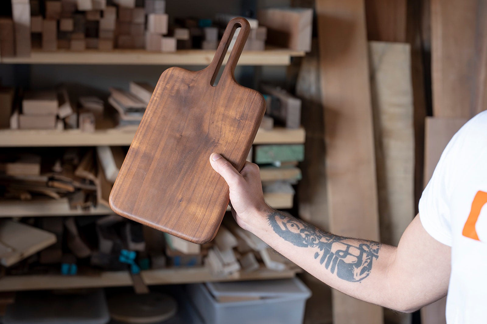 Tagliere rustico in legno