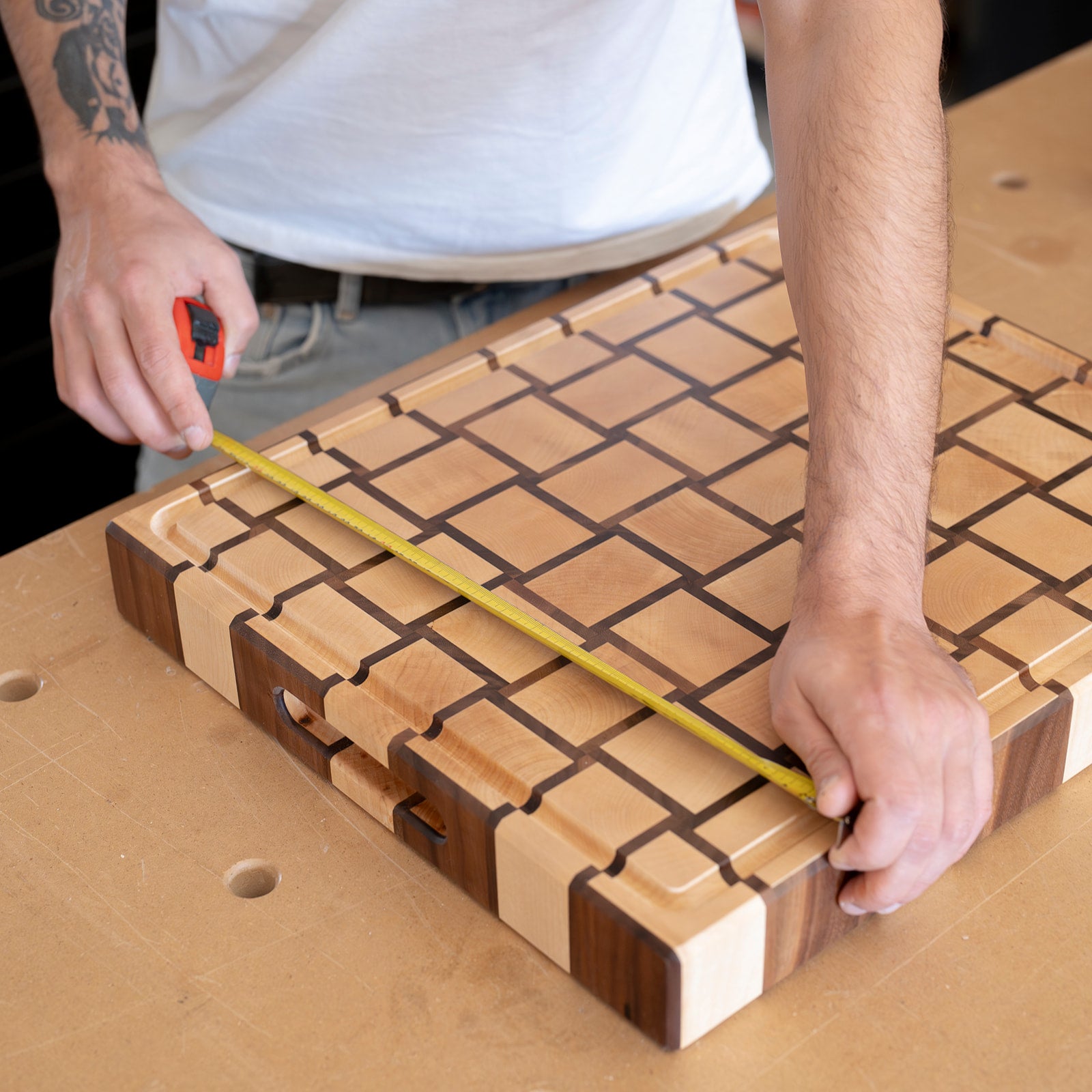 Tagliere professionale in legno di acero