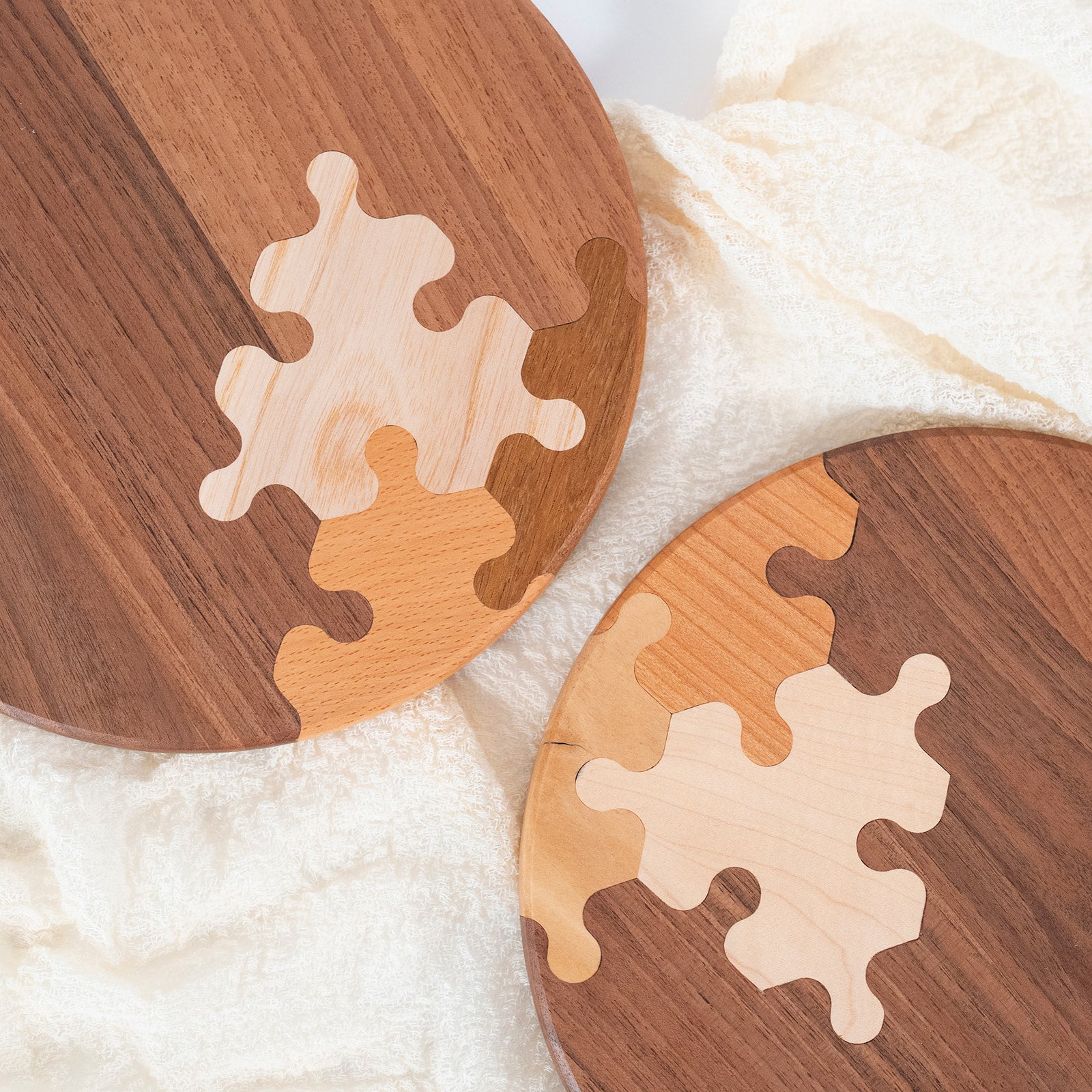 Sotto pentola in legno particolare