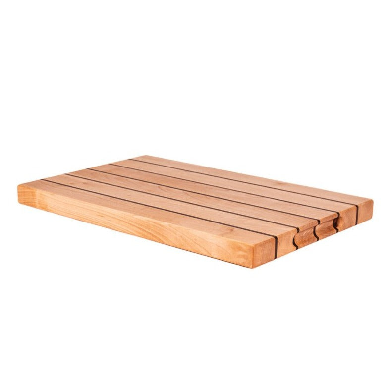 Tagliere da cucina classico in legno di acero e noce - InCut