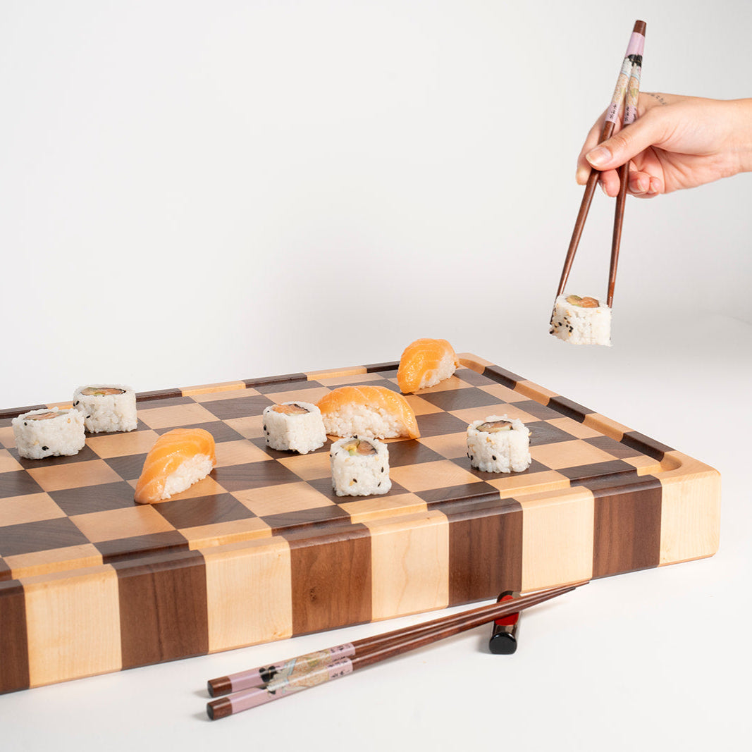 Tagliere professionale a scacchi