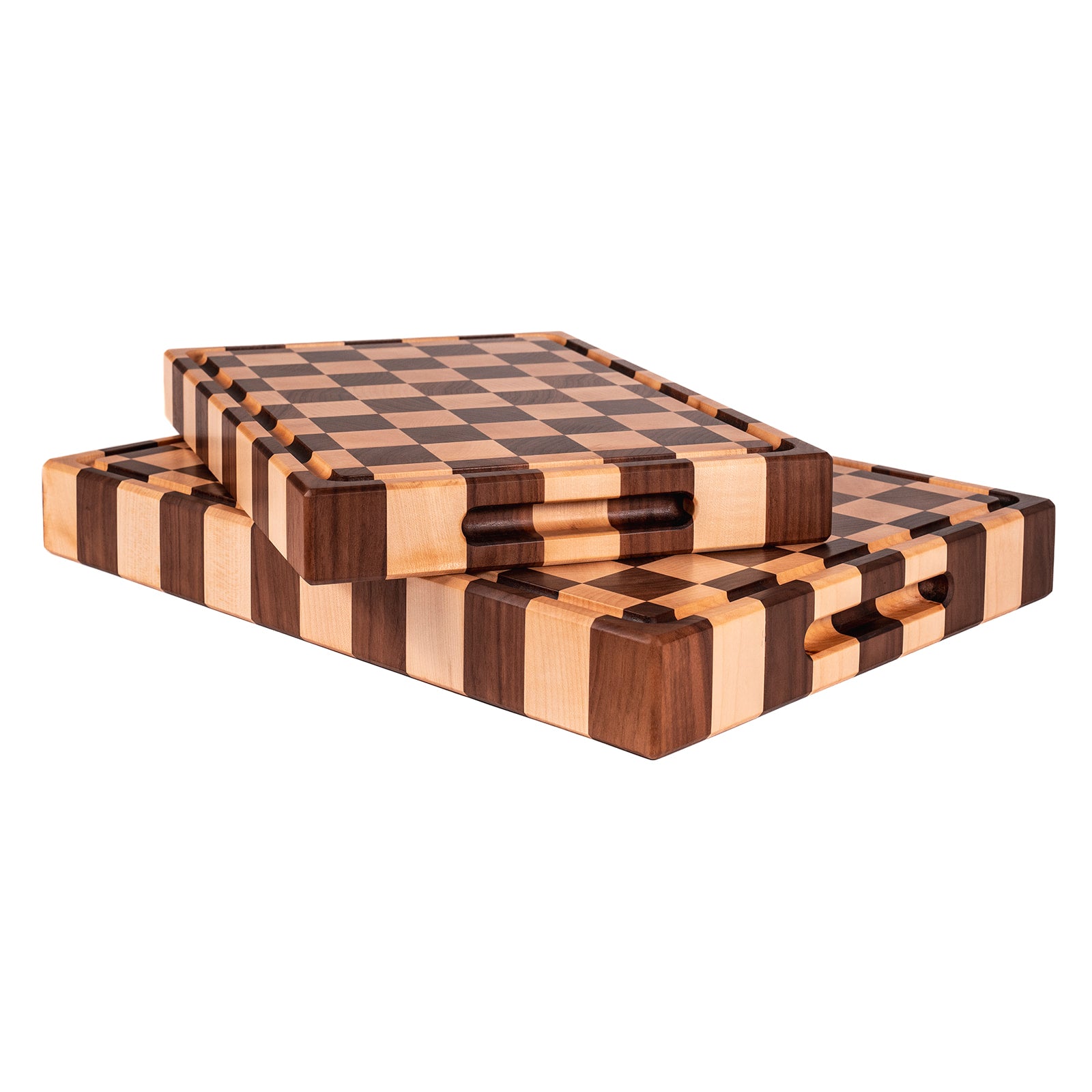 Tagliere in legno professionale a scacchi modello Giorgione
