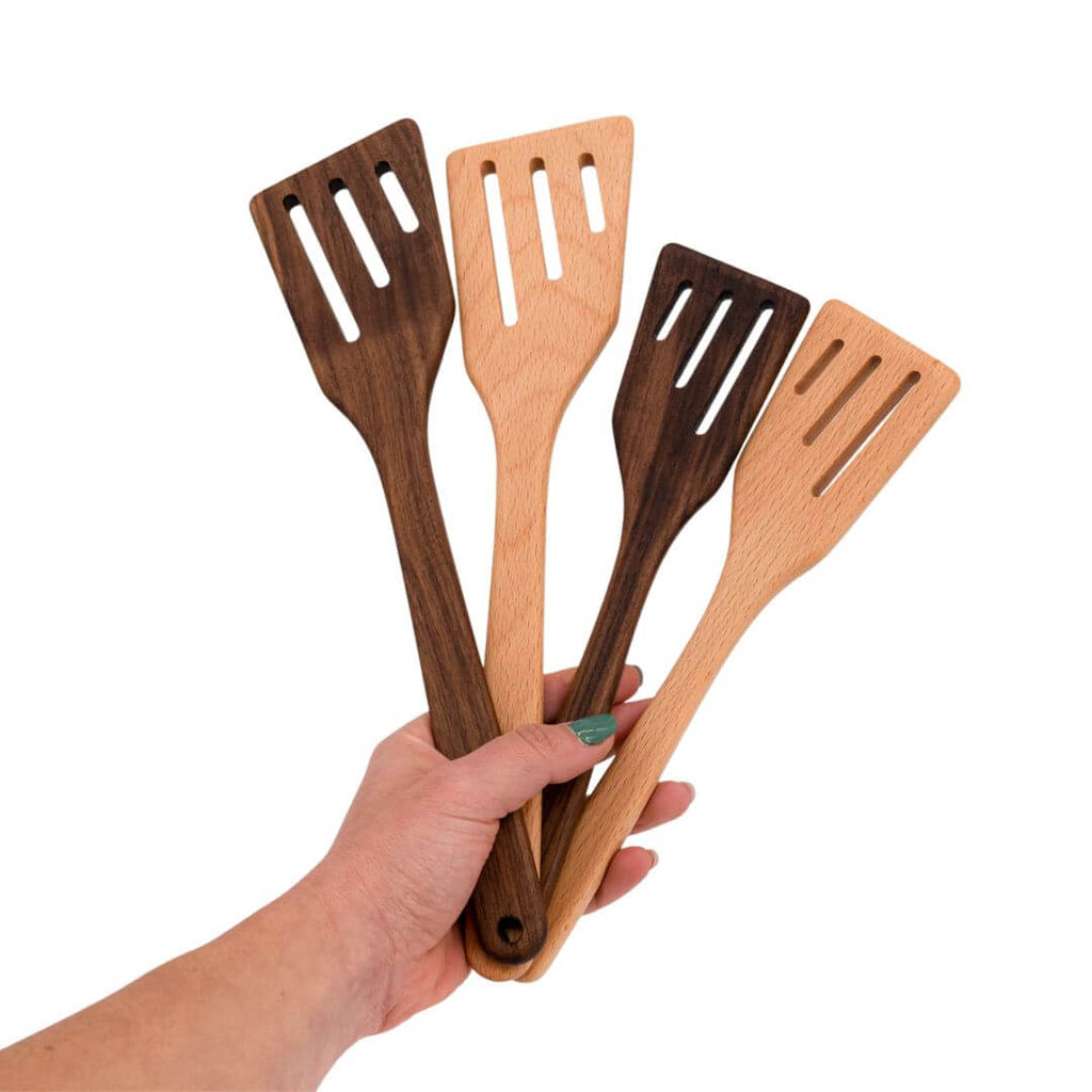 Spatola In Silicone IBILI Con Manico Legno - 30 Cm, Per Cucina Antiaderente - Foto 1